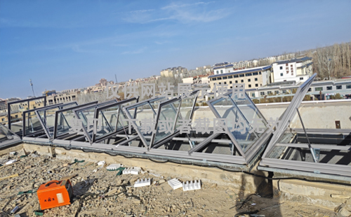 敦煌博物馆韩城排烟天窗