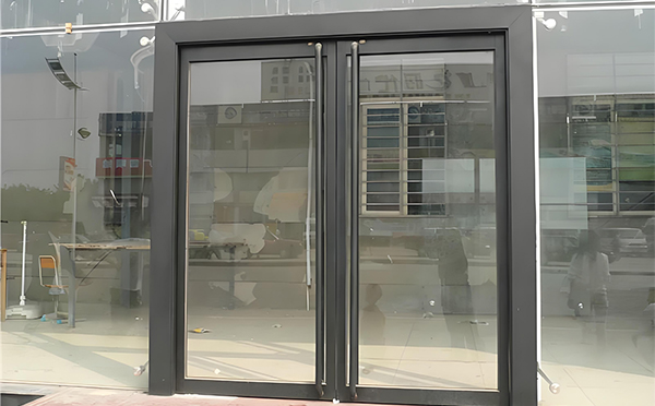 韩城玻璃地弹门
