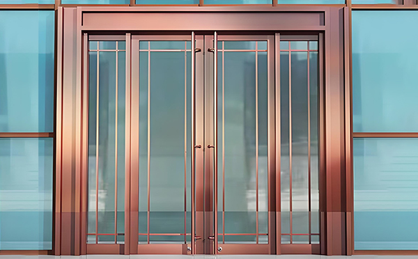 韩城玻璃地弹门