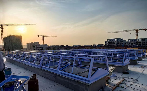 消防韩城排烟窗工作原理