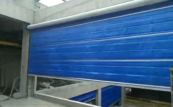 大型物流园区完成韩城防火门整体安装工程